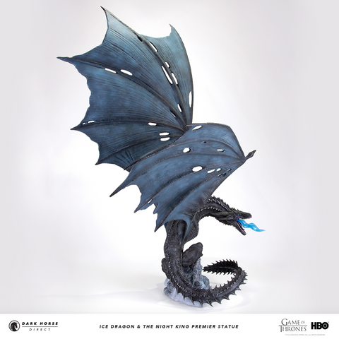 Game of Thrones: Ice Dragon & The Night King Premier Statue