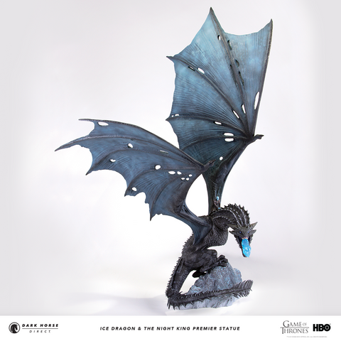 Game of Thrones: Ice Dragon & The Night King Premier Statue