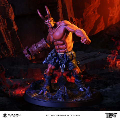 Hellboy Statue—Mantic Series