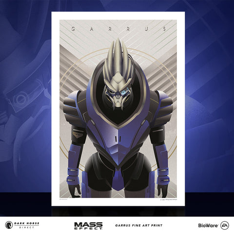 Mass Effect: Garrus Fine Art Print