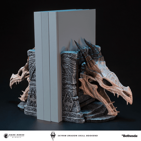 The Elder Scrolls V: Skyrim - Dragon Skull Bookend