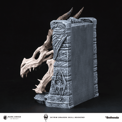 The Elder Scrolls V: Skyrim - Dragon Skull Bookend