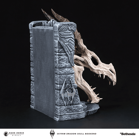 The Elder Scrolls V: Skyrim - Dragon Skull Bookend