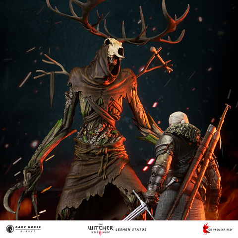The Witcher 3—Wild Hunt: The Leshen Statue