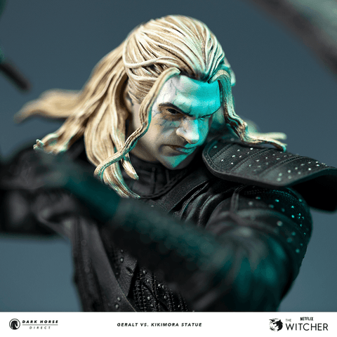 The Witcher: Geralt vs. Kikimora Statue