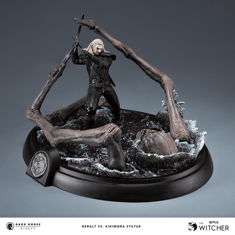 The Witcher: Geralt vs. Kikimora Statue