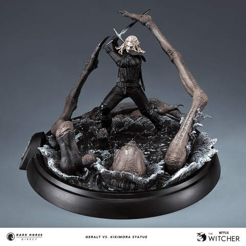 The Witcher: Geralt vs. Kikimora Statue