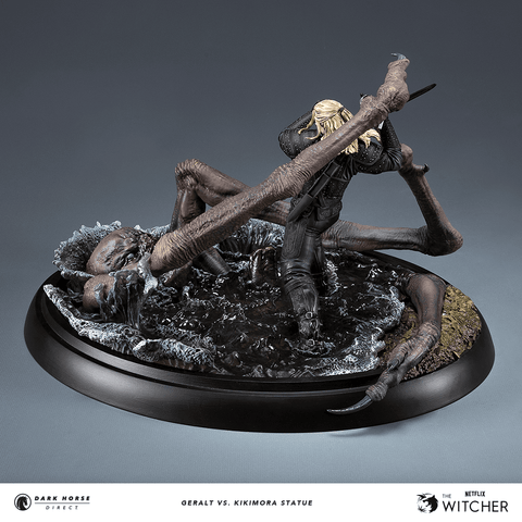 The Witcher: Geralt vs. Kikimora Statue