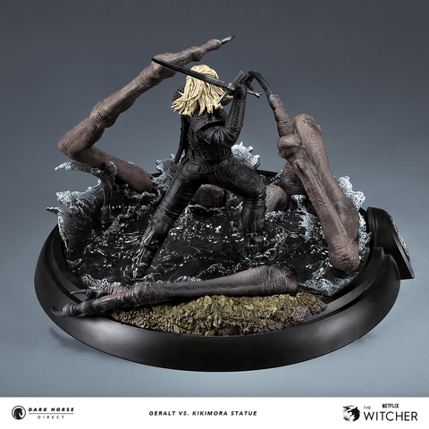 The Witcher: Geralt vs. Kikimora Statue