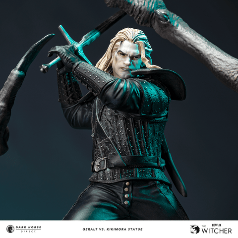 The Witcher: Geralt vs. Kikimora Statue