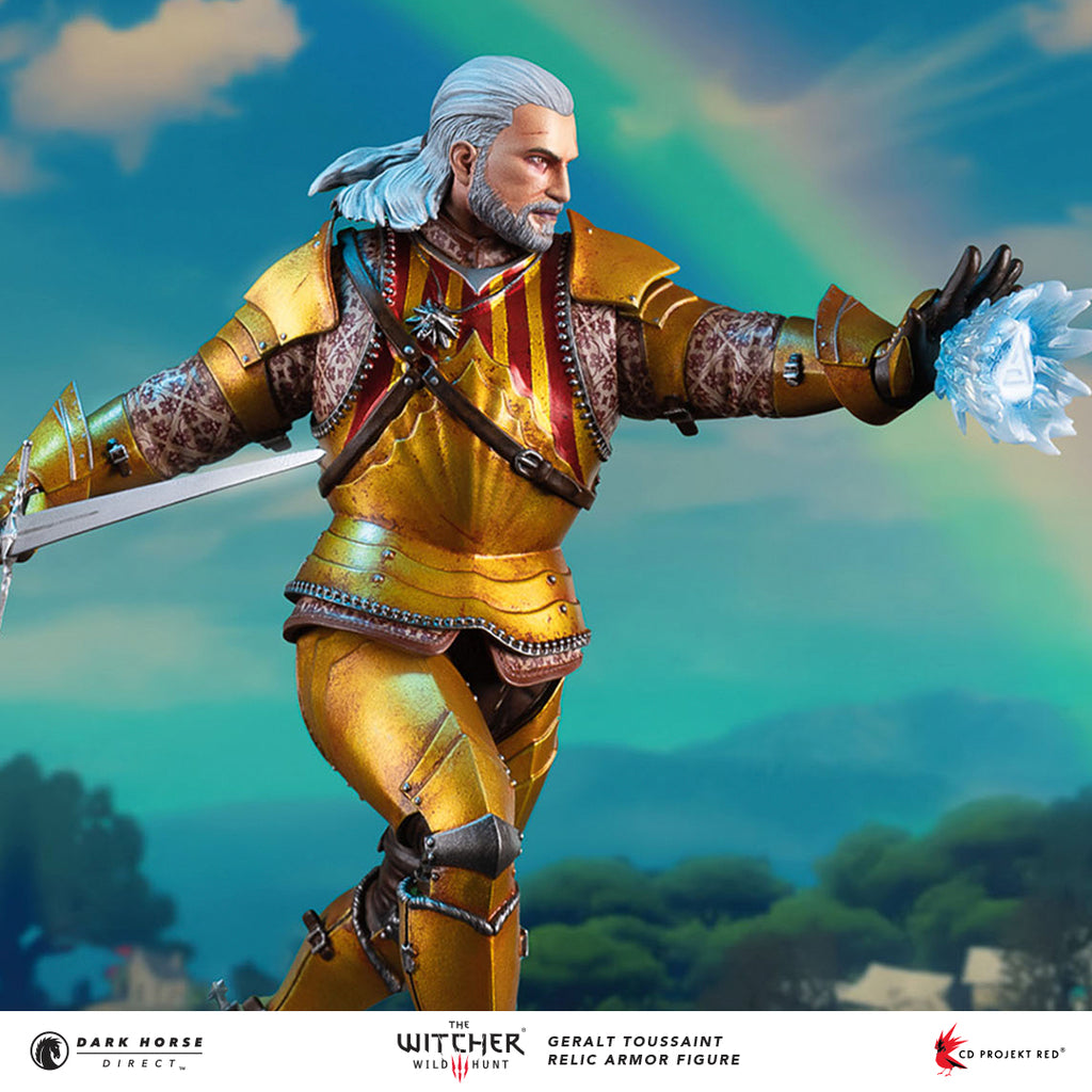 The Witcher 3 Wild Hunt Geralt Toussaint Relic Armor Figure Dark Horse Direct the-witcher-3-wild-hunt-geralt-toussaint-relic-armor-figure-dark-horse-direct