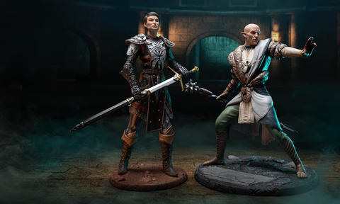 New Product Announcement - Dragon Age: Solas & Cassandra Statuettes
