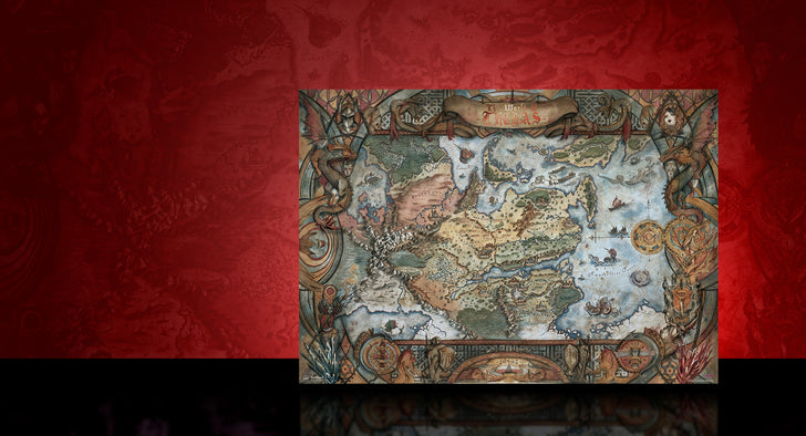 New Product Announcement - Dragon Age: The World of Thedas Map