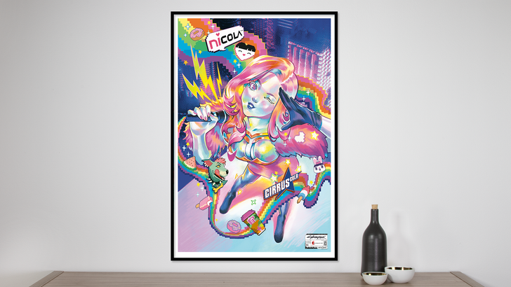 New Product Announcement - Cyberpunk 2077: Lizzy Wizzy Live! Print