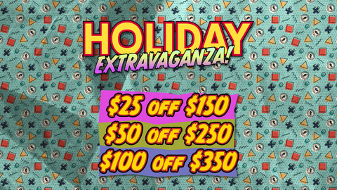 Shop More, Save More with the Holiday Extravaganza!