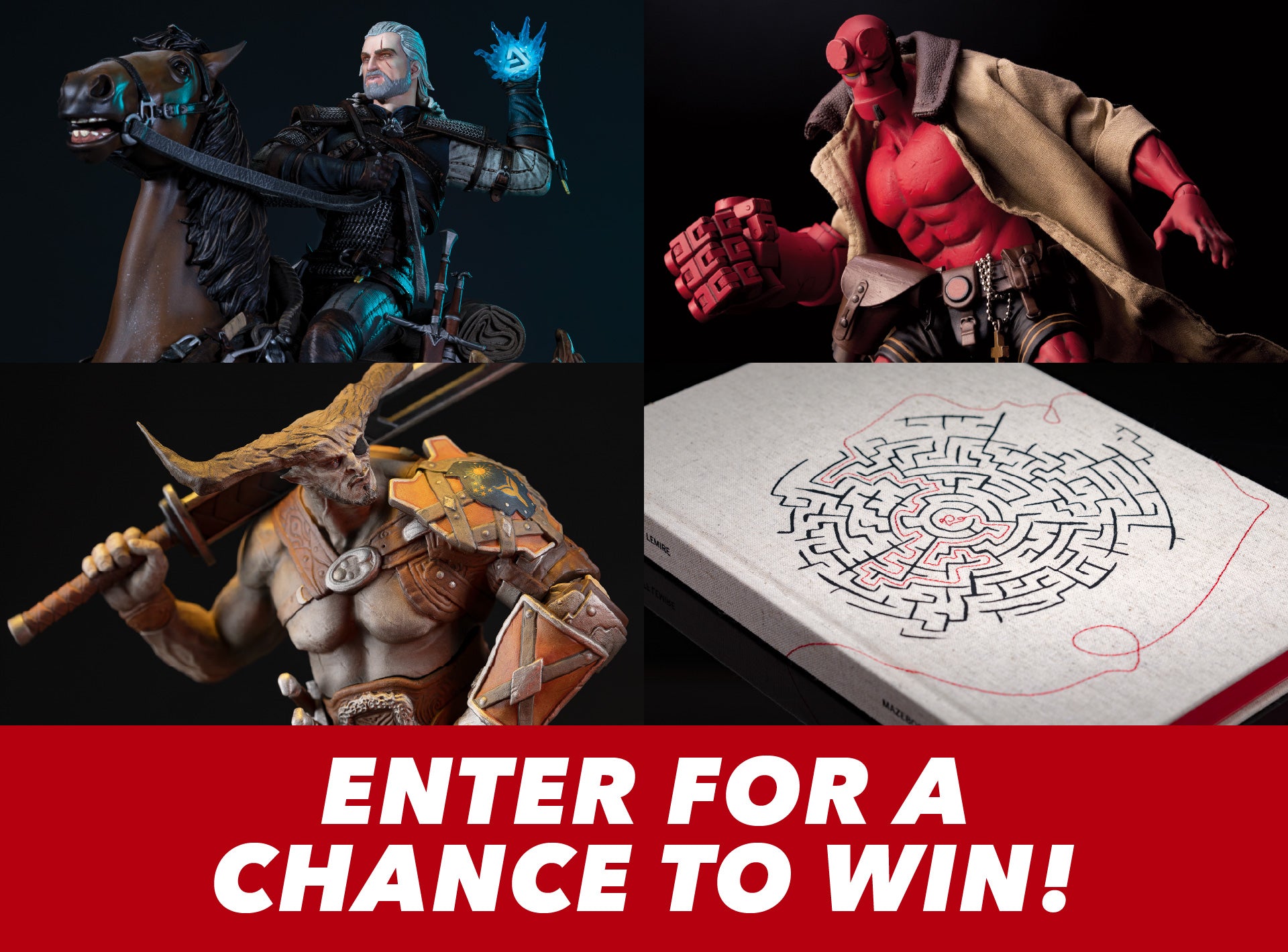 Enter for a Chance to Win a Product of Your Choice! Dark Horse Direct