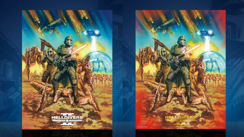 New Product Announcement: Helldivers™ 2: The Fight for Liberty & Final Hour Variant Fine Art Prints!