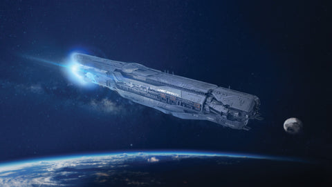 Retweet to win a Halo UNSC Infinity Ship 18” Replica!