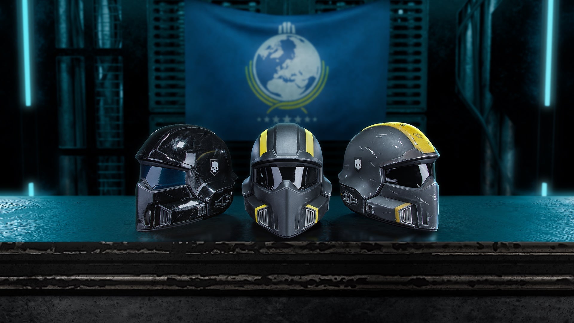 New Product Announcement: Helldivers 2 Helmet 1:1 Replicas – Dark