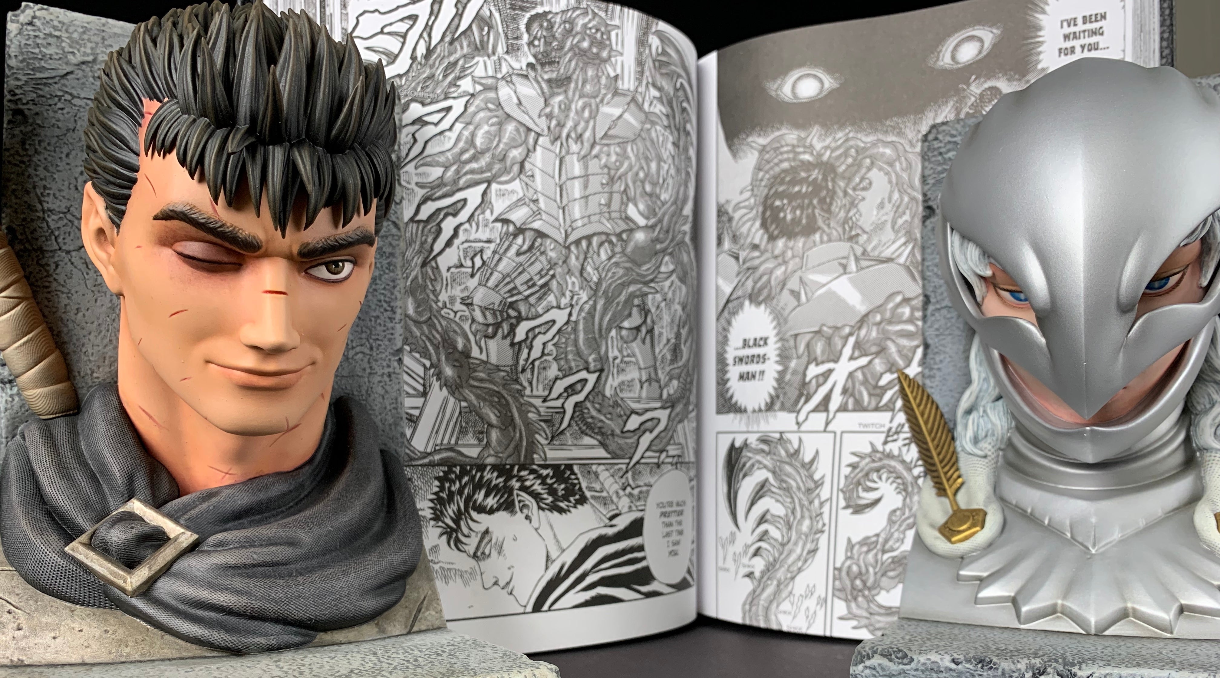 The Making of Berserk: Guts & Griffith Bookends – Dark Horse Direct
