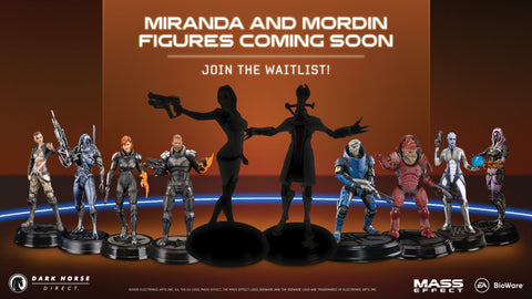 New Mass Effect: Miranda & Mordin PVC Figures are Coming Soon!