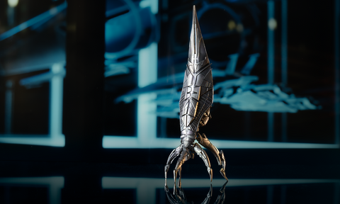 New Product Announcement - Mass Effect: 8" Reaper Sovereign Die-Cast Ship Replica - Silver Variant