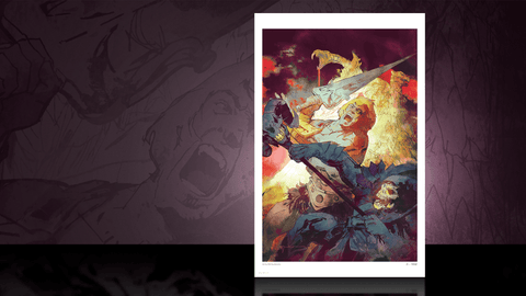 New Product Announcement - Masters of the Universe: Revelation - Comic Cover Fine Art Print Bill Sienkiewicz