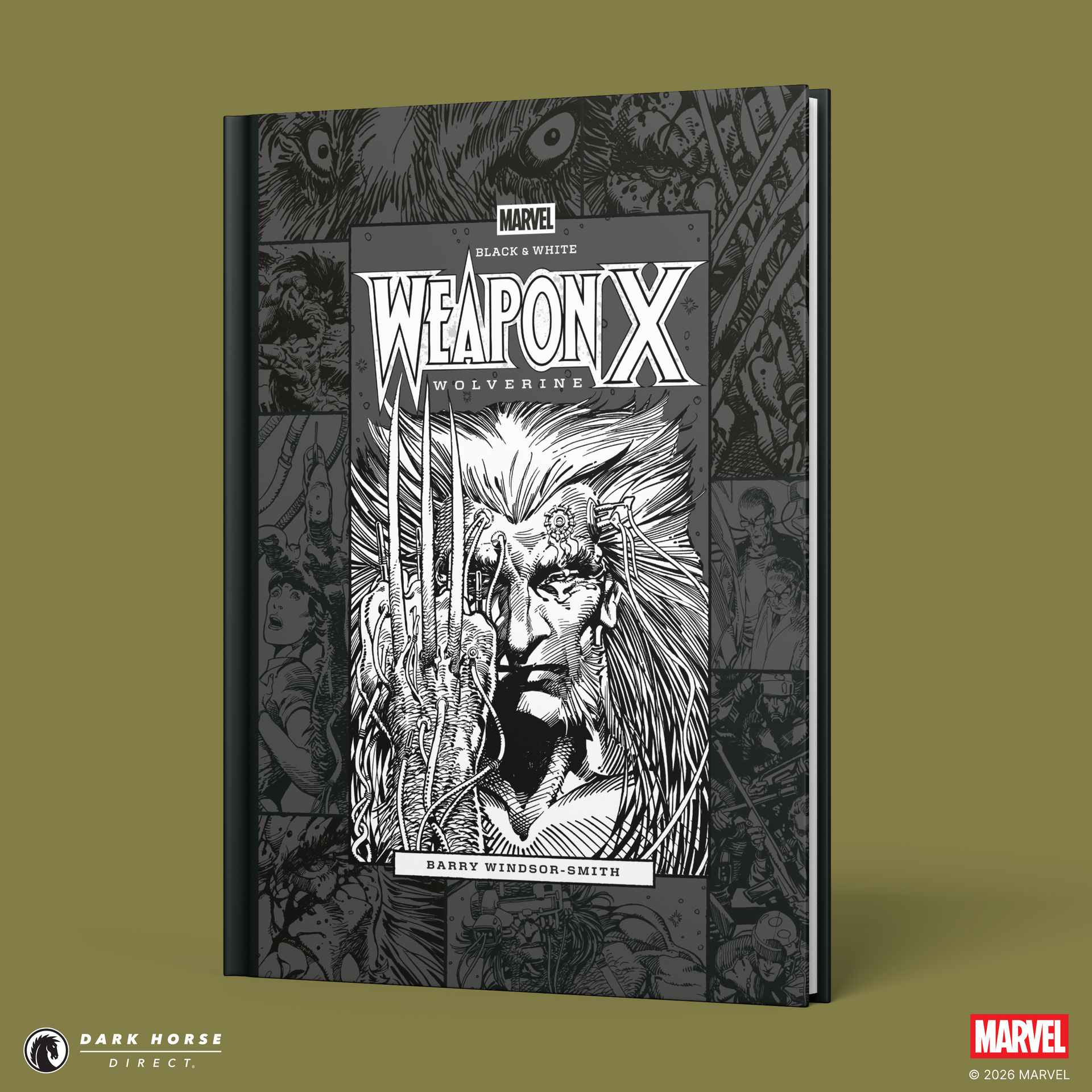 Marvel Black & White: Wolverine: Weapon X HC – Dark Horse Direct