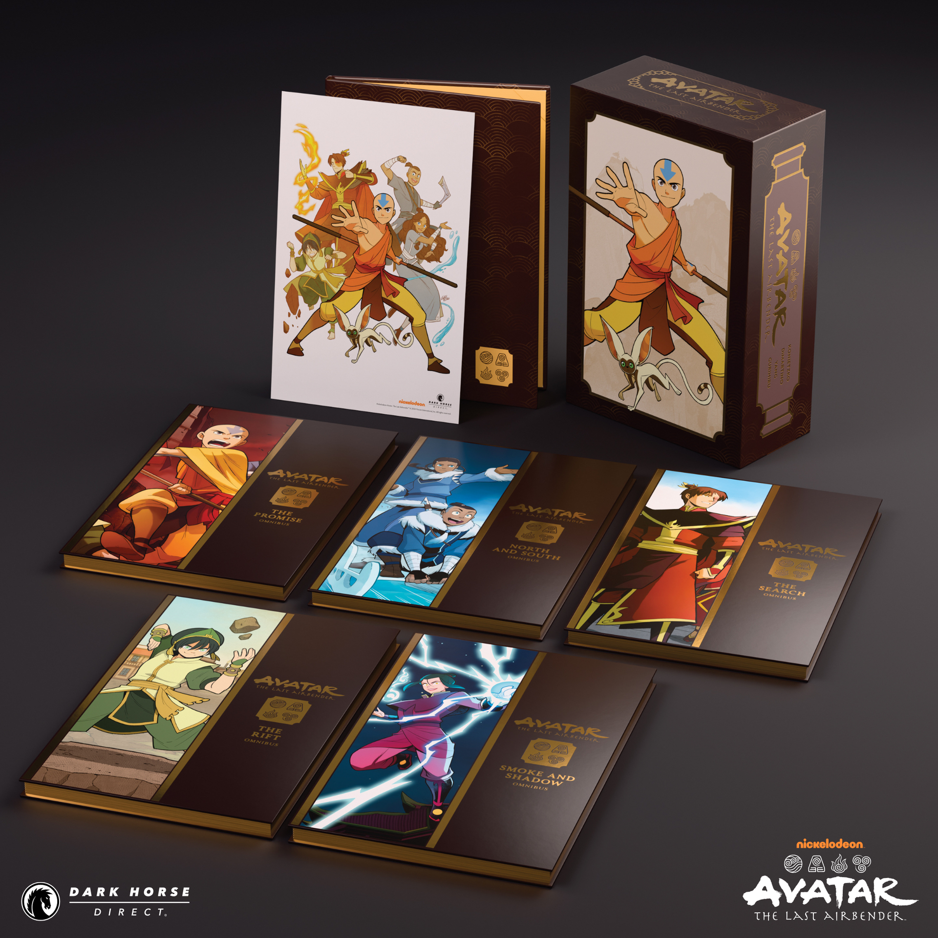 Avatar: The Last Airbender Omnibus Ultimate Boxed Set HC – Dark