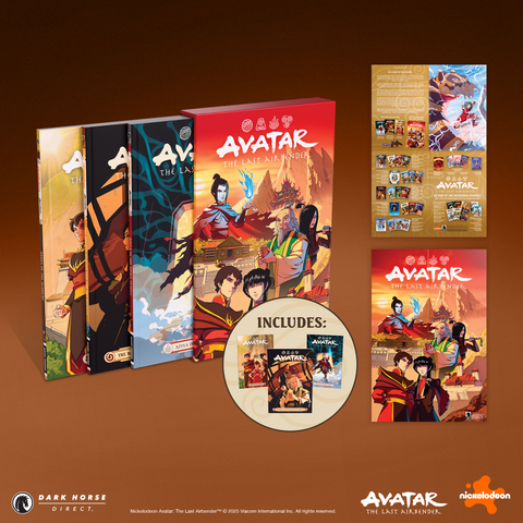 Avatar: The Last Airbender--Fire and Family Treasury Boxed Set TPB