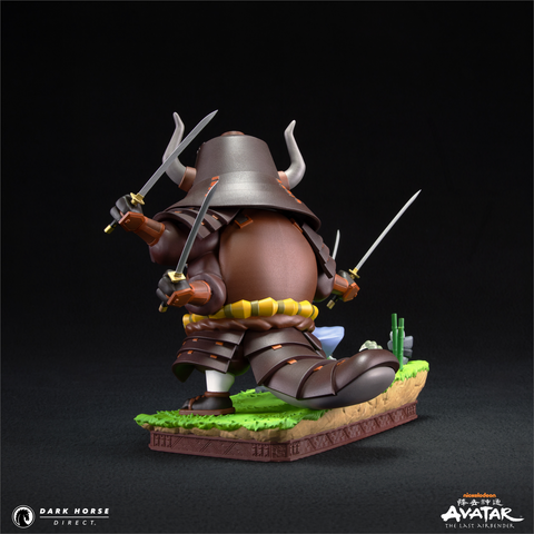 Avatar: The Last Airbender - Samurai Appa vs Ronin Momo Statue