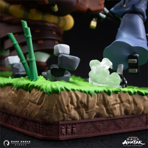 Avatar: The Last Airbender - Samurai Appa vs Ronin Momo Statue