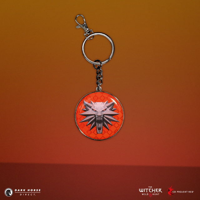 The Witcher 3 - Wild Hunt: School of the Wolf Keychain – Dark Horse Direct