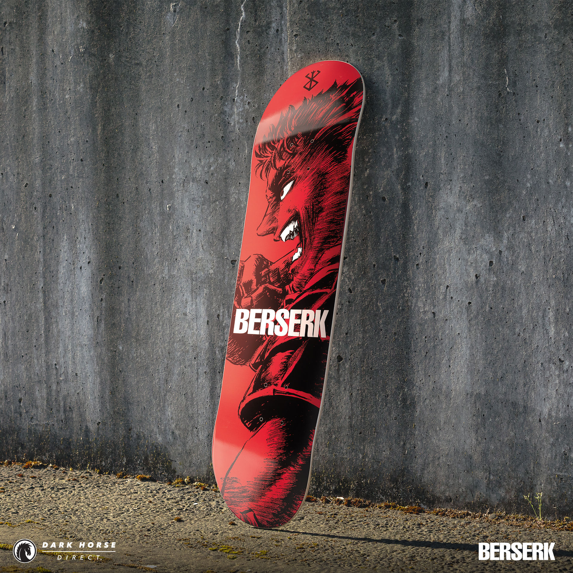 Berserk Skate Deck: Guts' Rage – Dark Horse Direct