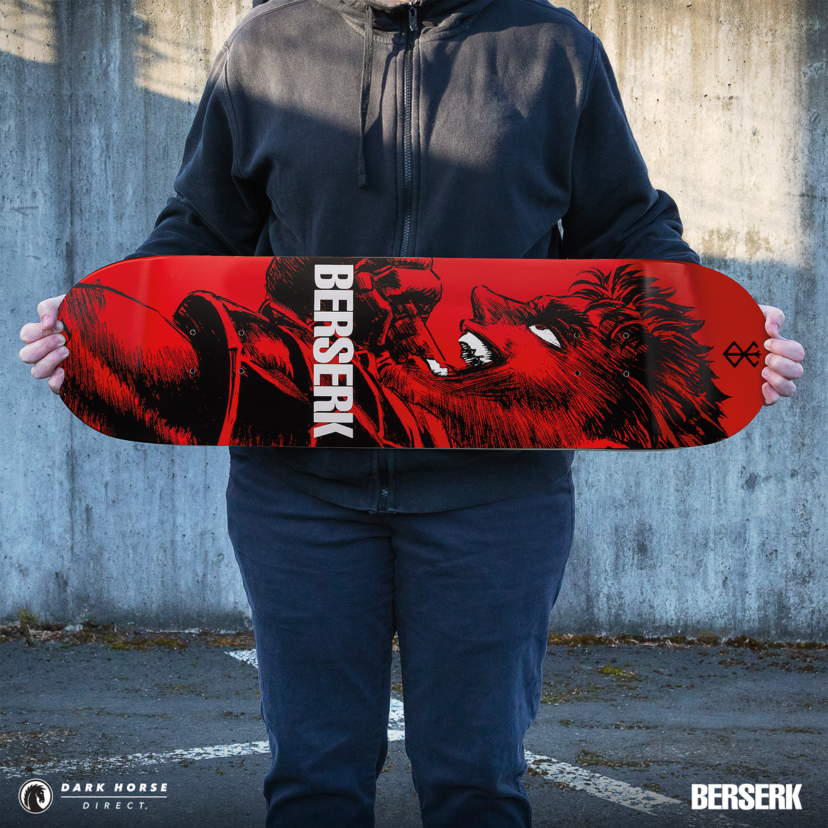 Berserk Skate Deck: Guts' Rage – Dark Horse Direct