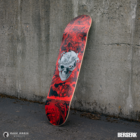 Berserk Skate Deck: Skull Knight Design