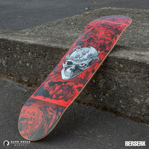 Berserk Skate Deck: Skull Knight Design
