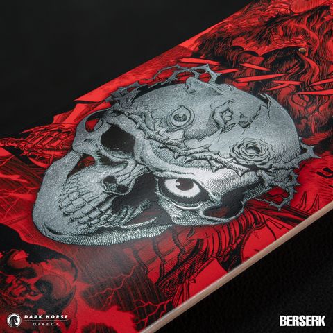 Berserk Skate Deck: Skull Knight Design