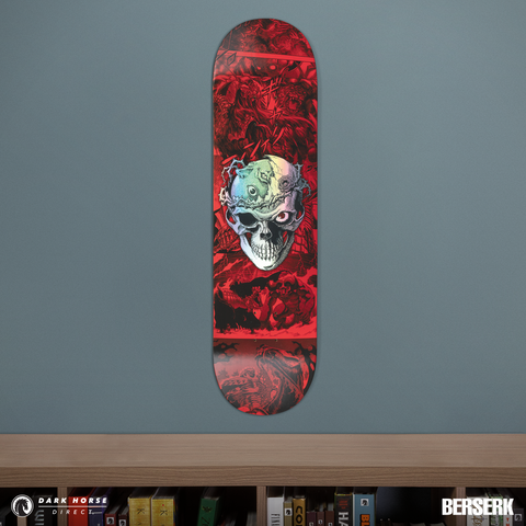Berserk Skate Deck: Skull Knight Design