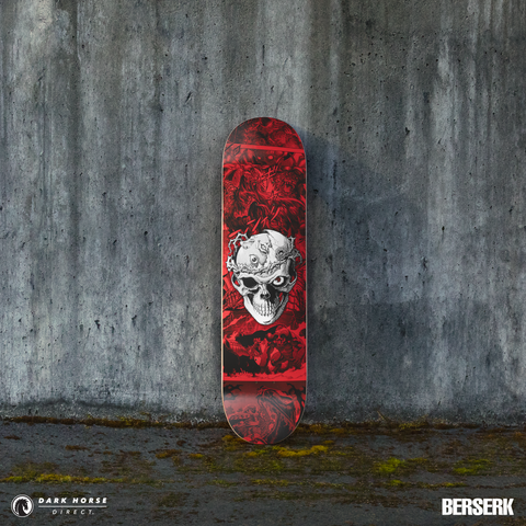 Berserk Skate Deck: Skull Knight Design