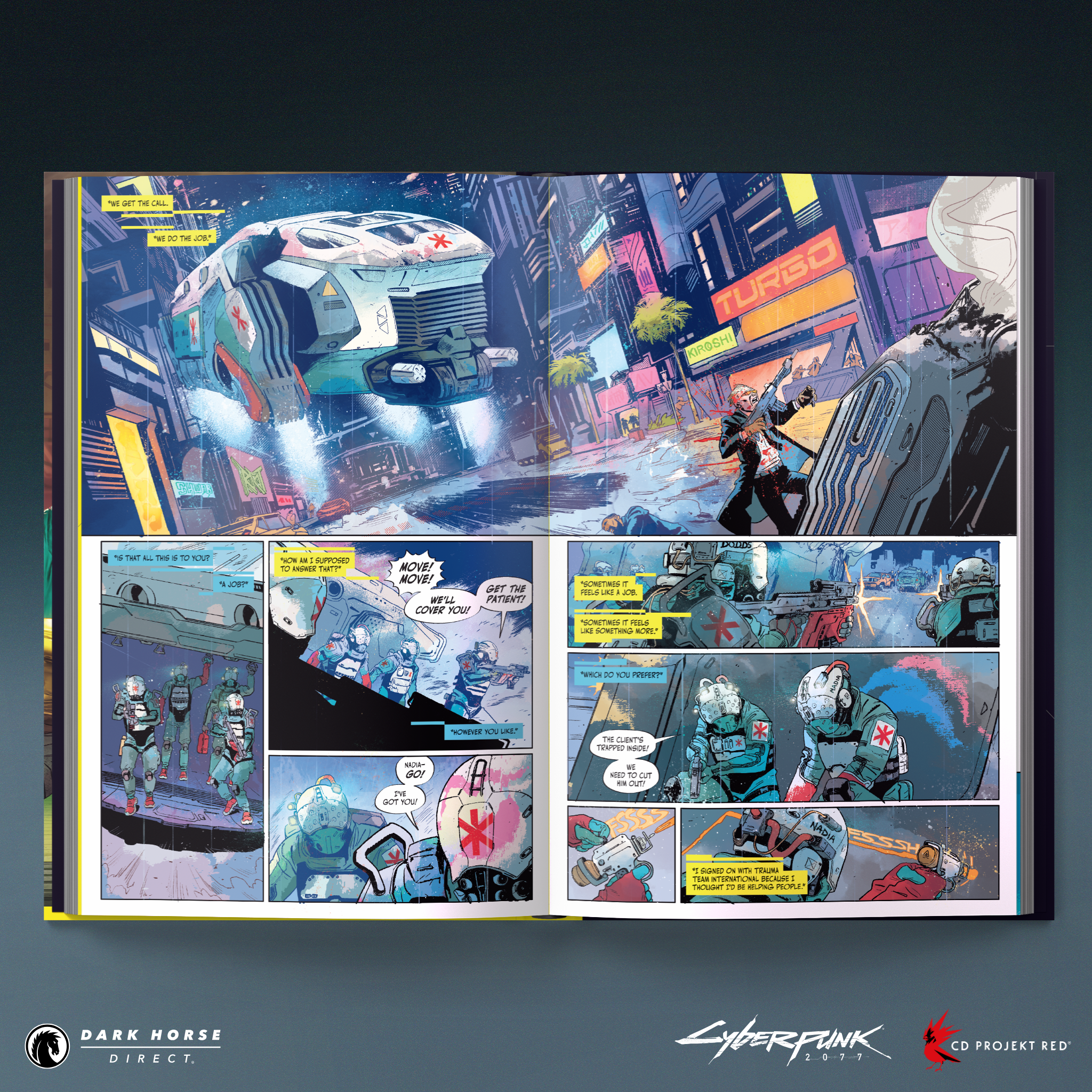Dark Horse Cyberpunk 2077 Puzzle – 1000 Teile, Neokitsch-Design, Offizielles Merchandise