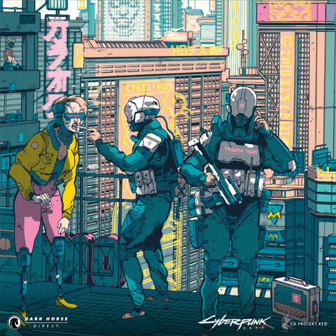 Cyberpunk 2077: Night City Fine Art Print
