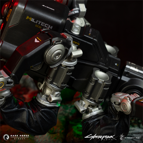 Cyberpunk 2077: Militech Spiderbot “Flathead” Statue