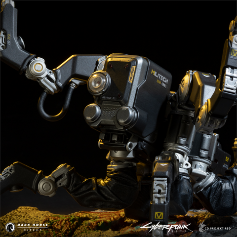 Cyberpunk 2077: Militech Spiderbot “Flathead” Statue