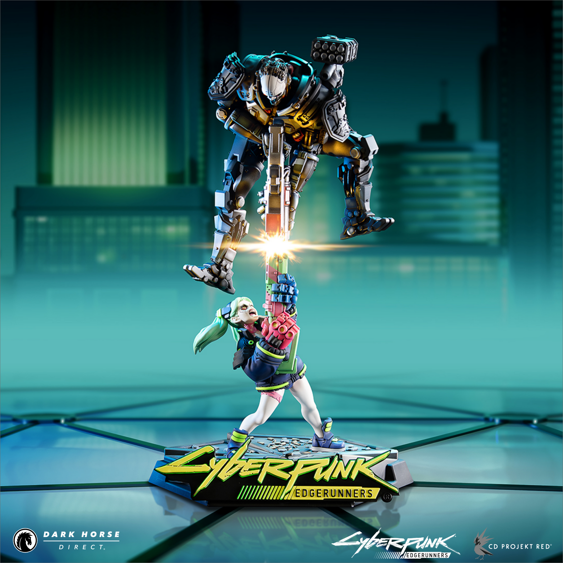 Cyberpunk Edgerunners: The Final Moment Premium Statue – Dark