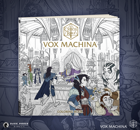 Critical Role: Vox Machina Coloring Book TPB