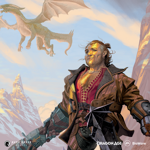 Dragon Age: Varric Fine Art Print