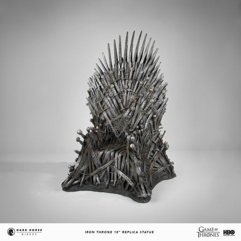 Game of Thrones: Iron Throne 18" Replica Statue