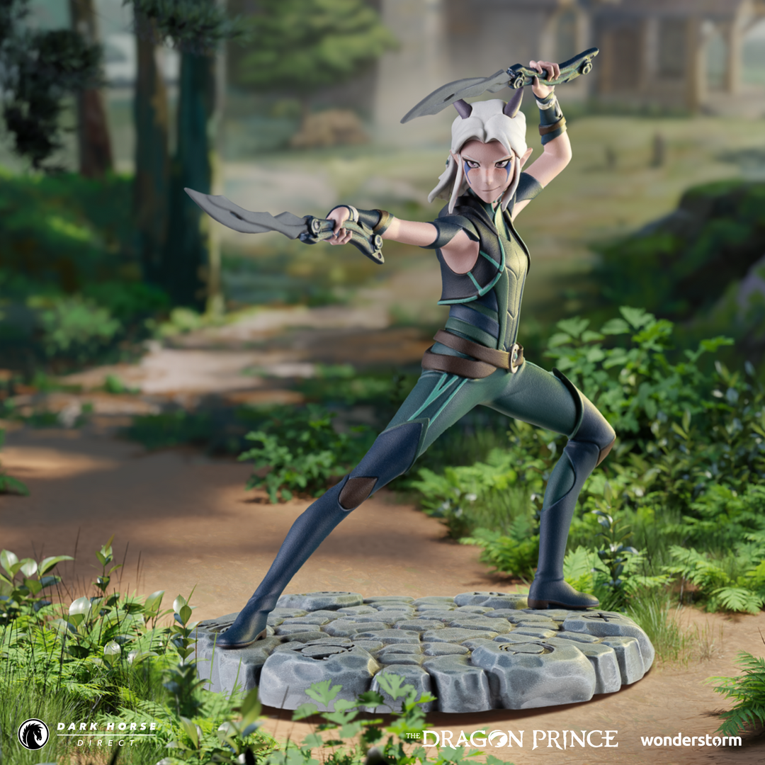 Dragon Ray R The Dragon Prince: Rayla Statuette – Dark Horse Direct