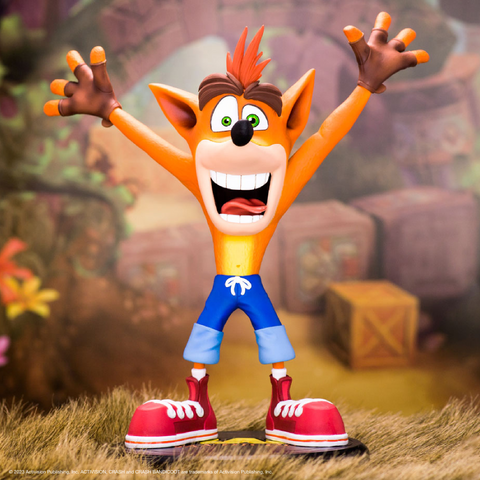 Crash Bandicoot 9" PVC Painted Statue